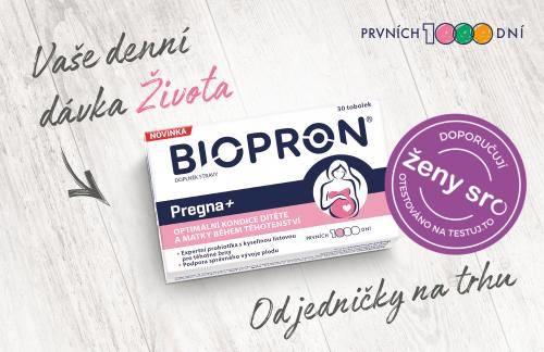 Vybrané těhotné testerky testovaly Biopron Pregna+ a dodávaly sobě i svému děťátku potřebné látky pro zdravý vývoj. Jak jsou spokojené?