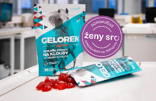 Pomohla vybraným testerům kloubní výživa Geloren Active s bolavými klouby? Podívejte se na jejich hodnocení