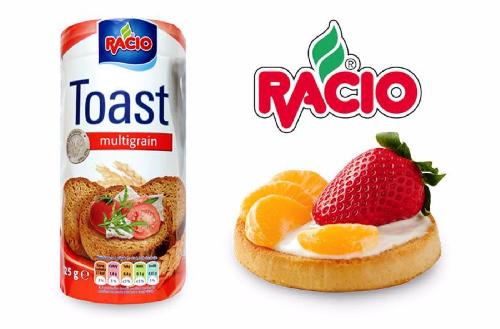 Tradiční holandské toasty RACIO Toast multigrain